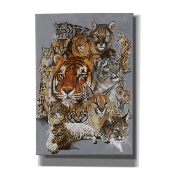 Epic Graffiti 'Noble Heritage' by Barbara Keith, Canvas Wall Art, 18"x26"