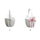 thumbnail image 3 of Wosthever Cestas de flores de boda elegantes Accesorio de almacenamiento de flores de soporte blanco Kits de decoración para fiestas Tipo 2, 3 of 6