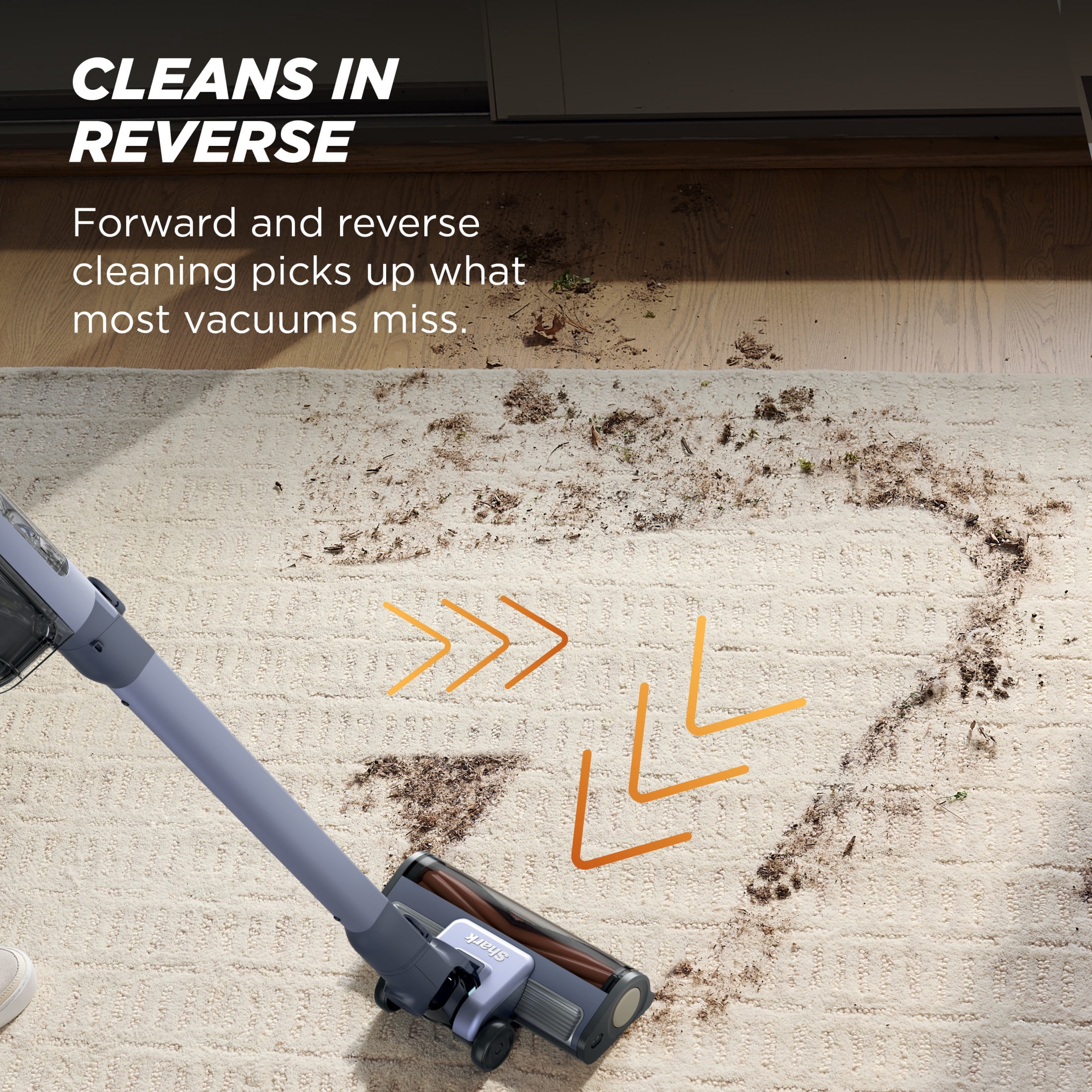 Shark PowerDetect Speed Clean & Empty System Cordless Stick Vacuum, 60 Min Runtime, Auto-Empty Dock, IA3140