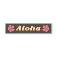 thumbnail image 2 of Aloha Novelty Decor, Metal Wall Sign - 4x18 Inches, 2 of 4