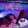 thumbnail image 6 of EIMELI Star Night Light Projector, Remote Control Ocean Wave Laser Star Projector with LED Nebula Projector with Bluetooth Music Speaker for Bedroom Kids,Adults Decoration Party Home Holidays Ambiance, 6 of 8