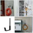 thumbnail image 3 of 2pcs Heavy Duty Wall Hooks for Garage Storage Tool Organizer for Bikes Utility Items and Garden Hose Holder, 3 of 8