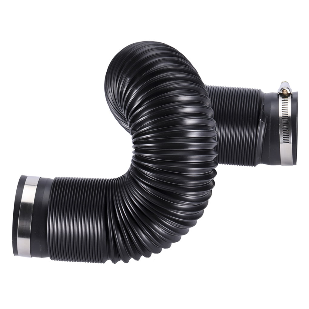 76~102mm Flexible Cold Air Intake Duct Feed Induction Ducting Silicone Pipe Hose 