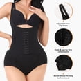 thumbnail image 4 of COMFREE Women's Waist Trainer Shapewear Tummy Control Corset Full Body Shaper Cincher Tank Top with Adjustable Straps, 4 of 7