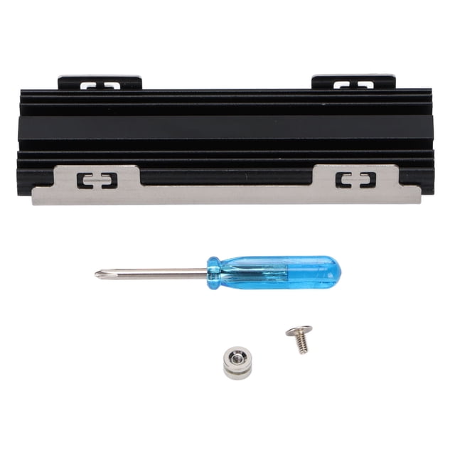 Disipador de calor SSD Disipación de calor eficiente Uso a largo plazo Prevención de óxido Enfriador SSD Negro