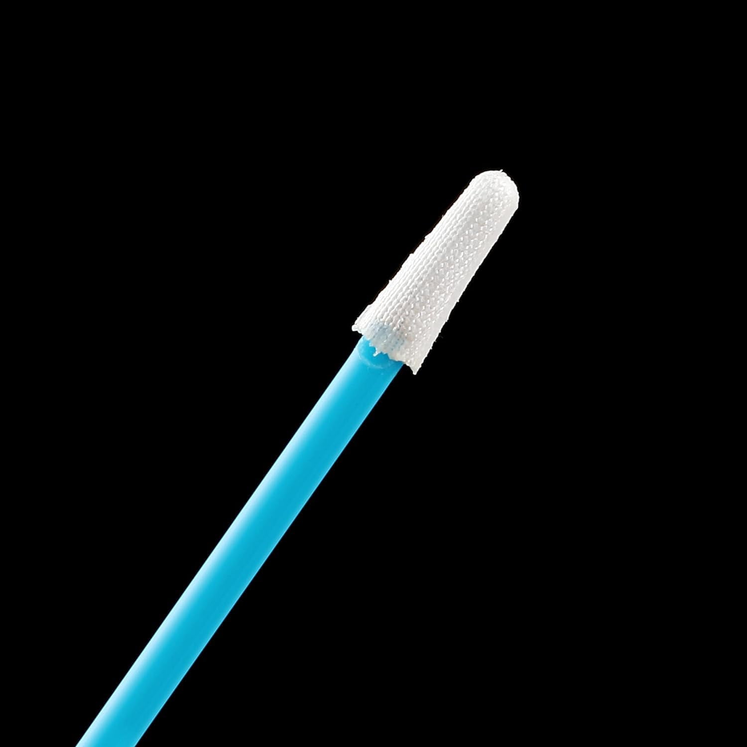AAwipes Cleanroom Swabs Pointed Tips (Bulk Pack 1000 pcs, 73mm Length, 3.2mm Head Width, Blue) Multi-Purpose Cleaning Swab Sticks(A756A-1000)