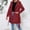 (Fashion 50)Wine, variant on Aimik Womens Waterproof Hooded Parka Coat Winter Outdoor Windproof Thermal Jacket with Adjustable Waist for Hiking Travel