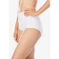 thumbnail image 4 of Comfort Choice Plus Size Full Coverage Stretch Cotton Brief 5-Pack, 4 of 5