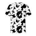 thumbnail image 6 of Boys T Shirts Short Sleeve Breathable Loose Fit Graphic Print Crewneck Tee for Casual Wear Boys' Tops Tees Shirts Black 2 Years-3 Years, 6 of 6
