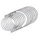 thumbnail image 1 of 8 Pack Stainless Steel Wire Handles (Handle-Ease) for Mason Jar, Ball Pint Jar, Canning Jars, Mason, 1 of 5