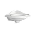 thumbnail image 2 of Whitehaus AR036-WH Lavabo Mural d'Angle, Blanc, 2 of 4