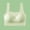 Green, variant on Women's Soft Comfy Strech No Underwire Supportive Bra Gathered Back Jelly Bra Sports Vest Casual