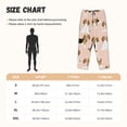 thumbnail image 3 of Honiee Beagle Dog On Brown for elegant Women's Lounge Pants and Pajama Pants, crafted for ultimate comfort in your sleepwear essentials-Large, 3 of 6