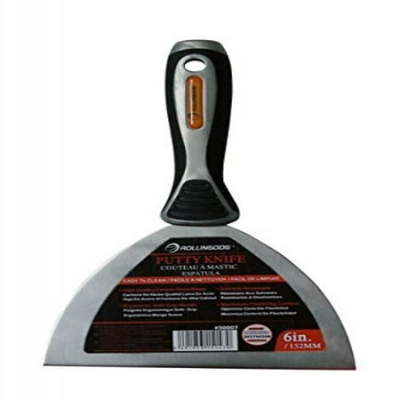 Rolling Dog R50007 6 inch Putty Knife, Pack of 12