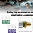 thumbnail image 2 of Joints Toriques pour Air Automobile - Joint de Compresseur de Climatisation, Violet/vert, 18 Modèles, 270 Pcs dans Boîte de 21*10*3cm, Étanche et Résistant aux Hautes Températures, 2 of 8