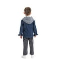 thumbnail image 5 of Binhe Toddler Kids Baby Outwear Denim Jacket Kids Toddler Button Down Jeans Jacket Top Coat Outerwear For Girls Or Boys, 5 of 5