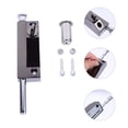 thumbnail image 4 of Door Security Foot Lock Zinc Alloy Security Slide Bolt Lock Spring Latch Lock, 4 of 9