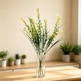 thumbnail image 2 of Artificial Lily of the Valley Flowers, Artificial Fake Silk Flowers Plants, DIY Garden Craft Art Decor, Decorations Plastic Floral Table Centerpieces for Home Party Decorate White, 2 of 6