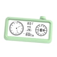 thumbnail image 4 of Temporizador visual del reloj despertador Reloj PRÁCTICO PRÁCTICO Portable Ligero Portable 3 Niveles Brillo con temperatura para la sala de estudio de Verde, 4 of 9
