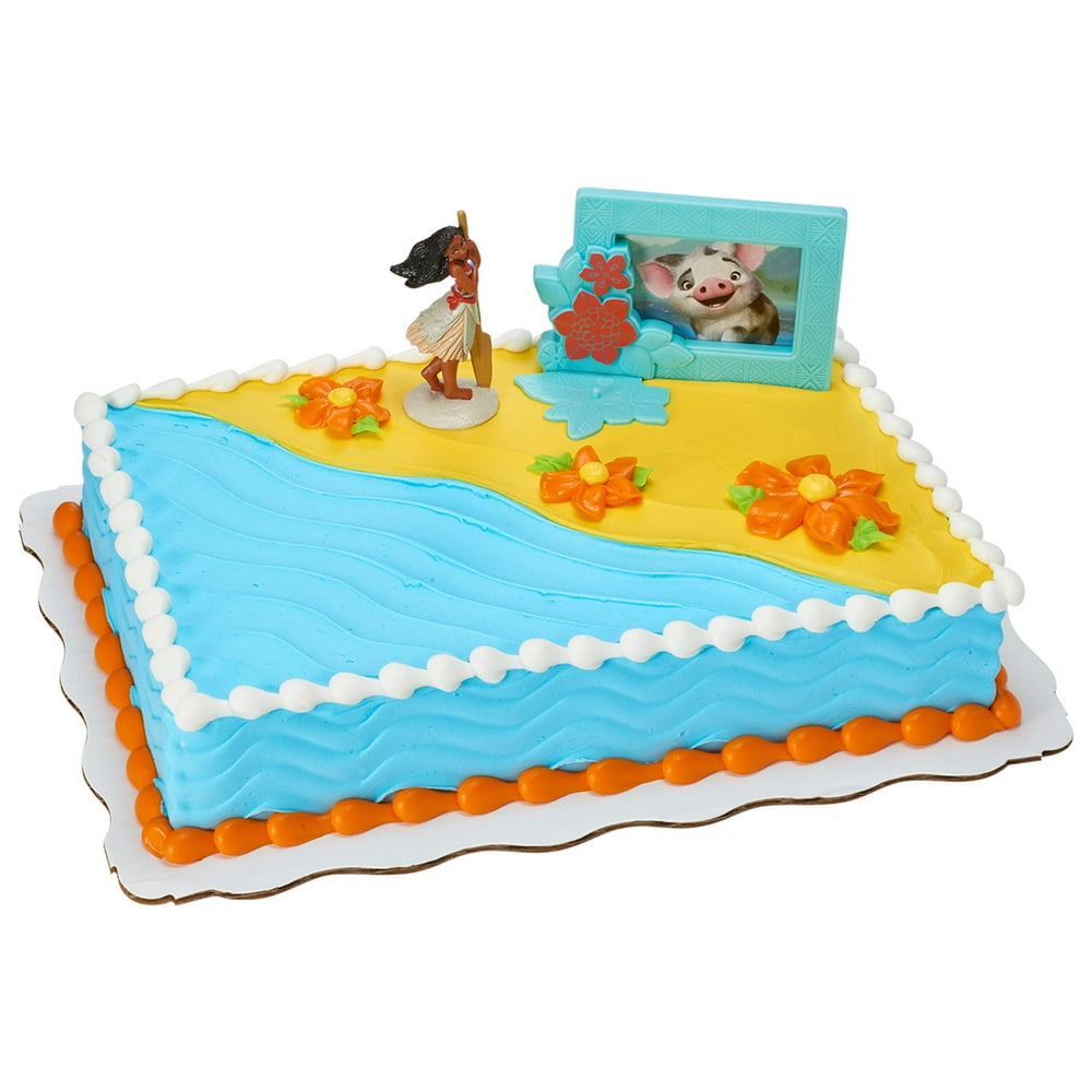 Moana Adventures in Oceania Kit Sheet Cake
