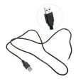 thumbnail image 2 of YIEMEEN Portable USB Male Plug to 2pin Pigtail Extension Cable Cord 22AWG for LED Light, 2 of 11