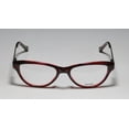 thumbnail image 3 of KENSIE Eyeglasses GLAM Cherry 50MM, 3 of 9
