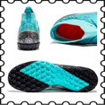 thumbnail image 3 of Botas de fútbol para hombre, botines profesionales de caña alta, transpirables, para entrenamiento de fútbol sala, para exteriores e interiores., 3 of 5
