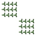 thumbnail image 4 of Bewildely Conector de marco Herramienta de jardinería Estacas para plantas Junta de tuberías Soportes de flores Juntas 11 mm Tipo 1 2piezas, 4 of 6