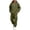 Army Green, variant on Mens 2 Piece Sweatsuits Quarter Zipper Drawstring Hooded Pullover Tops Wide Leg Elastic Waist Jogger Solid Color Fashion Comfy Suits White M