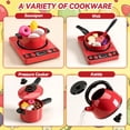 thumbnail image 3 of LINXUXIE 71Pcs Kids Kitchen Toy Accessories,Toddler Pretend Cooking Playset with Play Pots,Learning Gift for Girls,Boys, 3 of 7