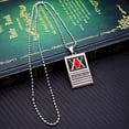 thumbnail image 3 of Hunter X Hunter-collar de cadena de cuentas para hombre y mujer, colgante de Metal con licencia de Gon Hunter, joyería de Anime, Gargantilla, regalo, 3 of 3