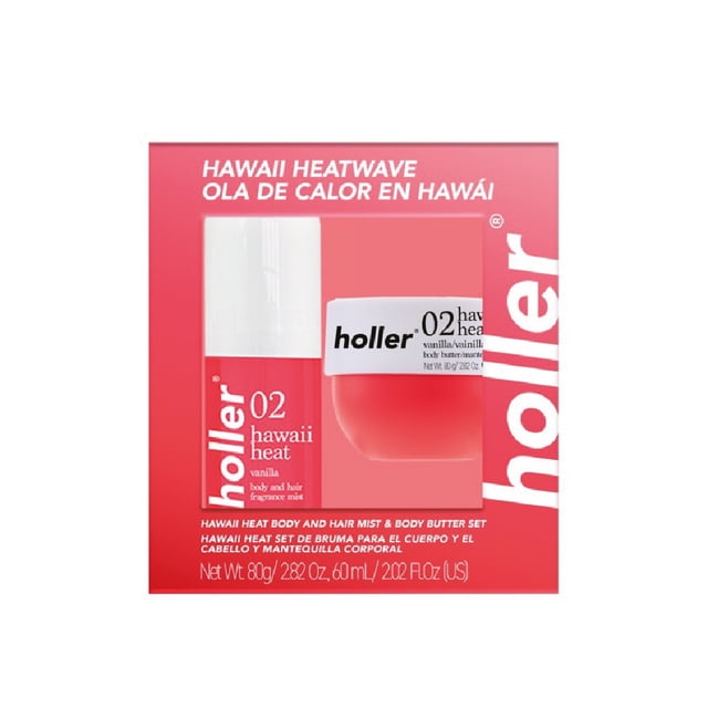 Kit Travel Fragancia y Crema Holler and Glow Hawaii