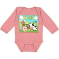 thumbnail image 3 of Inktastic I'm One Farm Animals Wearing Birthday Party Hats Boys or Girls Long Sleeve Baby Bodysuit, 3 of 5