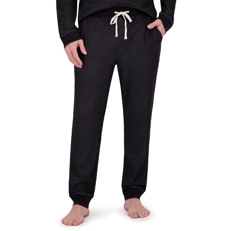 Hanes Men's Raschel Thermal Henley Pajama Set photo 6