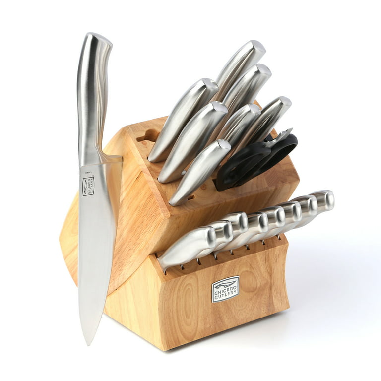 Chicago Cutlery® Insignia Stainless Steel Knife Block Set, 18