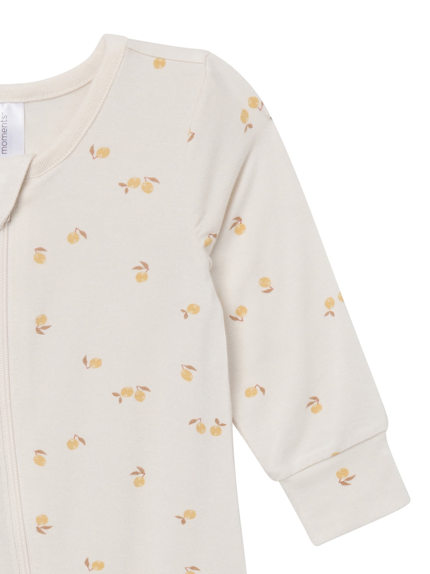 Modern Moments by Gerber Baby Neutral Super Soft Viscose Two-Way Zip Coverall, Sizes Newborn - 24 Months
