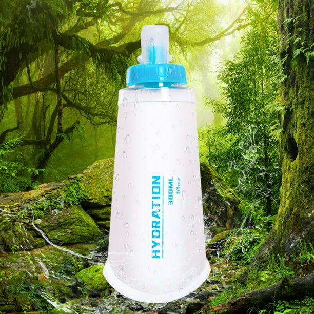 Hervidor deportivo Frasco suave plegable de TPU Boquilla de silicona Hervidor deportivo reutilizable para acampar Senderismo Barbie Nuevos Originales