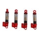 thumbnail image 3 of Amortiguador de Choque RC Aleación de Aluminio Alta Elasticidad CNC RC Amortiguador Tele Roscado para FMS FCX24 1/18 1/24 RC Crawler Car Rojo YUNYI BRAND Deportes, 3 of 8