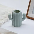thumbnail image 5 of Eoozwa Plastic Vase, Cute Flower Vases, Cactus Small Vase for Flowers, Decorative Unique Vases for Centerpieces Home Living Room Dining Table Office Decor, 5 of 6