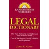 Random House Webster's Dictionary of the Law (Paperback) by James E Clapp