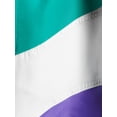 thumbnail image 4 of Laguna Vintage Men's Diagonal Colorblock Swim Trunks, 4 of 5