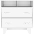 thumbnail image 2 of White Two - Drawer Dresser with Shelf Feature | Bedroom Decor Element, 2 of 3