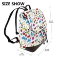 thumbnail image 2 of Fotbe Summer Mochila Bolso con Estampado para Mujer, Mochila Antirrobo de Nylon Impermeable, Bolsa Ligera de Hombro, 2 of 4