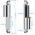 thumbnail image 2 of 2 Pièces Charnières en Acier Inoxydable, Charnières de Porte Vissées, Porte Vissée, 2 of 4