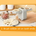 thumbnail image 5 of Uscallm 2Pcs Automatic Dumpling Maker Machine, Fully Automatic Dumpling Maker Machine, Double Head Kitchen Appliance For Fast Homemade Dumplings, Effortless Dumpling Press For Beginners, 5 of 9
