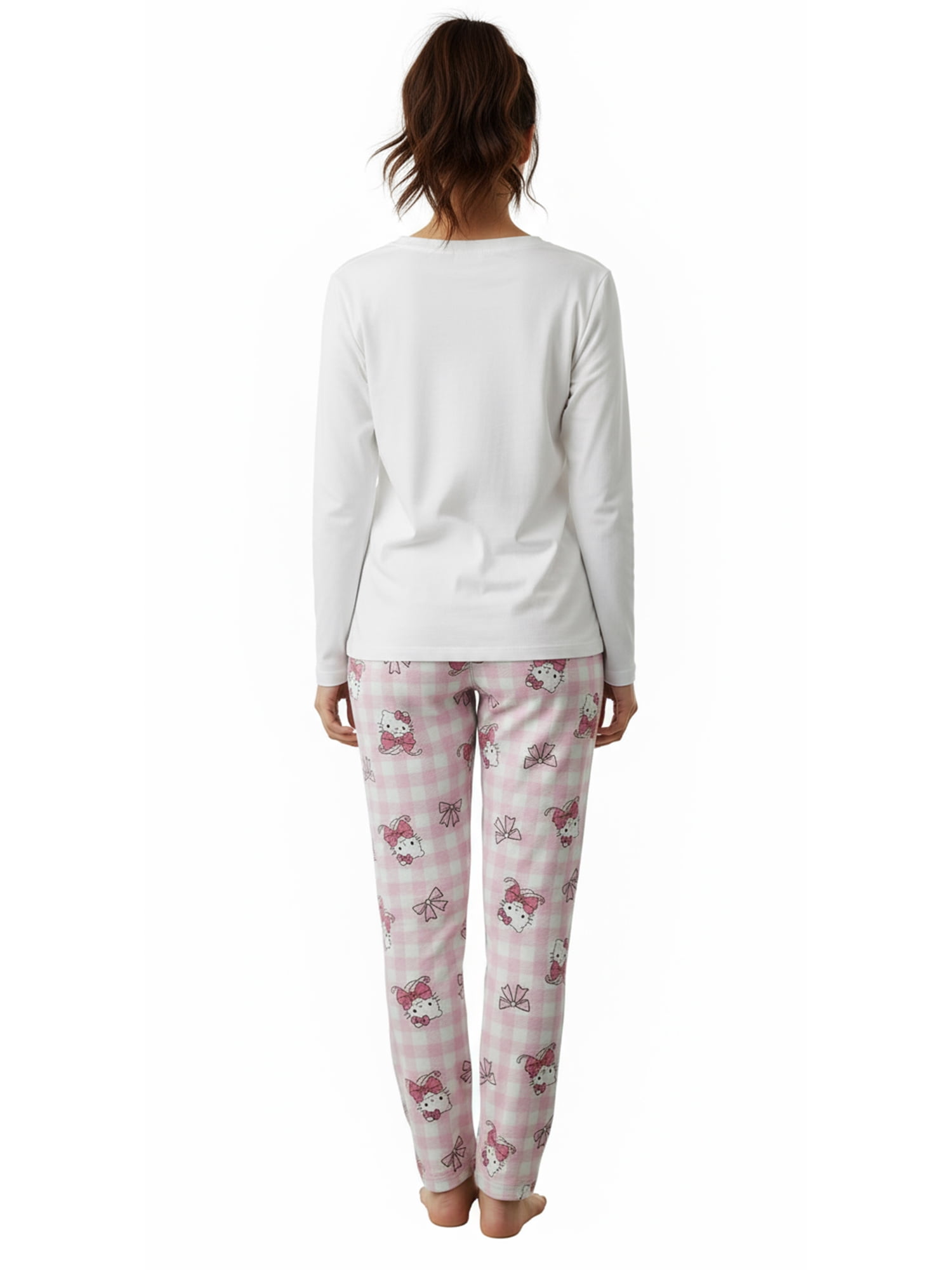 Sanrio, Women's Print Pajama Pants, Hello Kitty Bows, Sizes XS-3XL