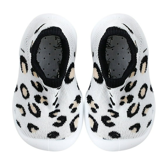 Penkiiy Baby Socks Toddler Boys Girls Solid Color Socks Keep Warm Kids Soft Dispensing Non-slip Indoor Toddler Socks Black Kids Socks for 12-18 Months