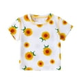 thumbnail image 2 of WOLLED Baby Toddler Boys Short-Sleeve T-Shirt Summer Cartoon Pure Cotton Tees Shirt Blouse for 1-6T, 2 of 11