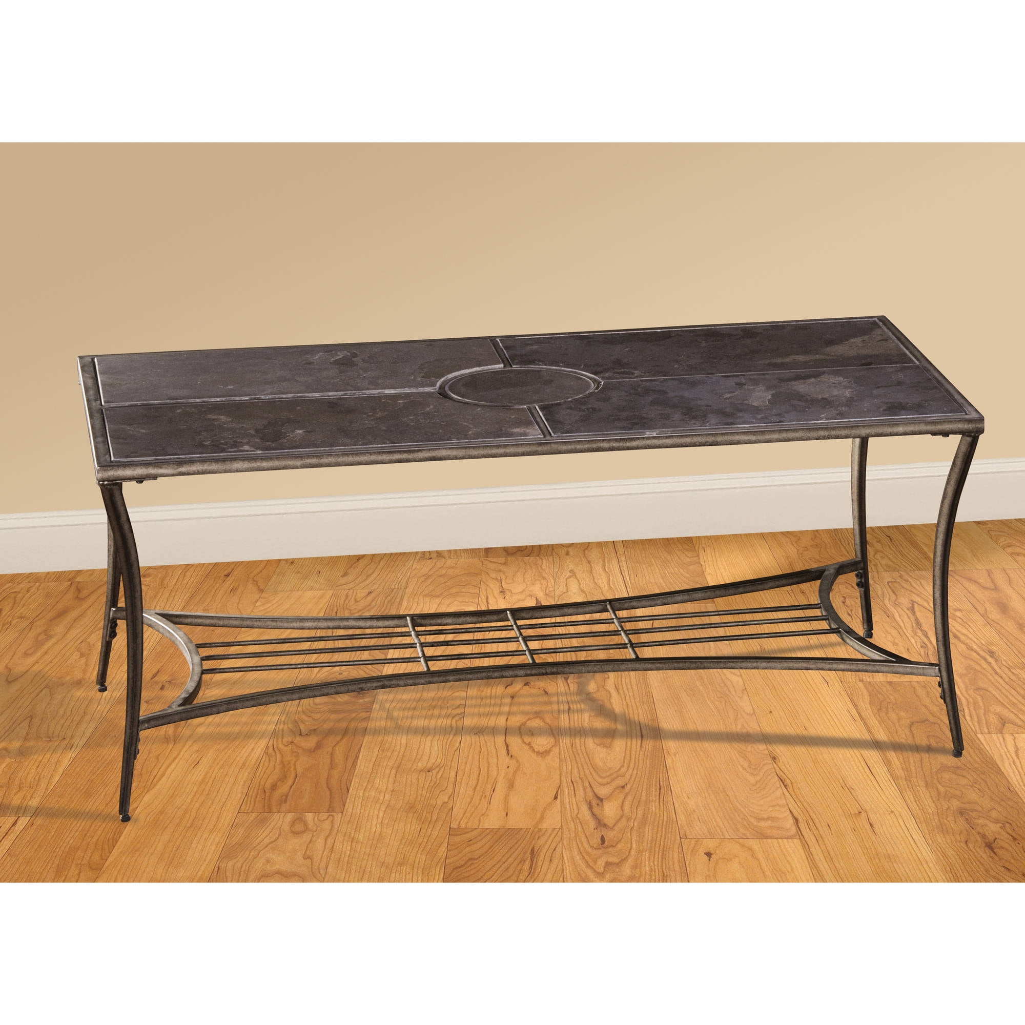 Blue Stone Coffee Table / Pedestal Coffee Table - Multifunctional Piece of Furniture ... - Meridian furniture mason collection modern | contemporary rich gold stainless steel coffee table, stone top with marble veneer, 36 w x 36 d x 14.5 h.