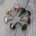 thumbnail image 3 of ZPAQI 100 Pieces Antique Upholstery Nails Round Decorative Tacks Metal Thumb Tacks, 3 of 20